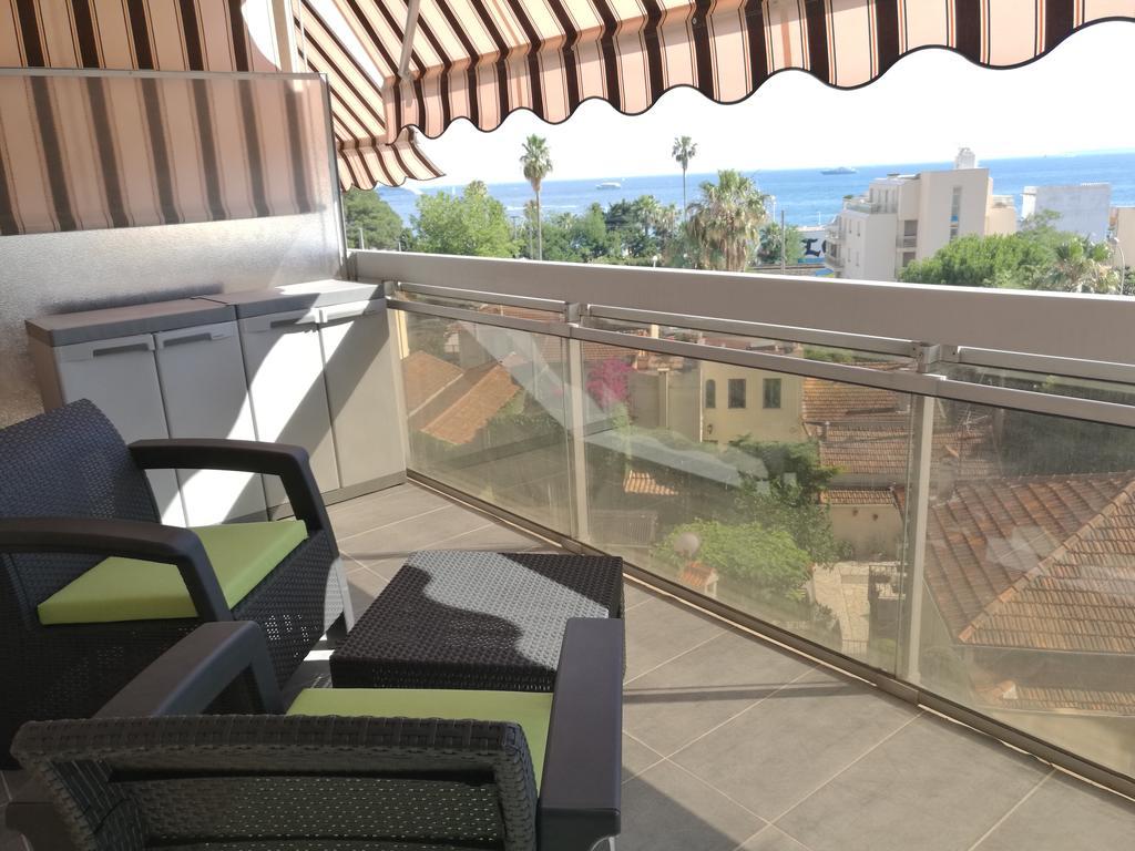 Sea Side Oceanides Apartment Juan-les-Pins Bagian luar foto
